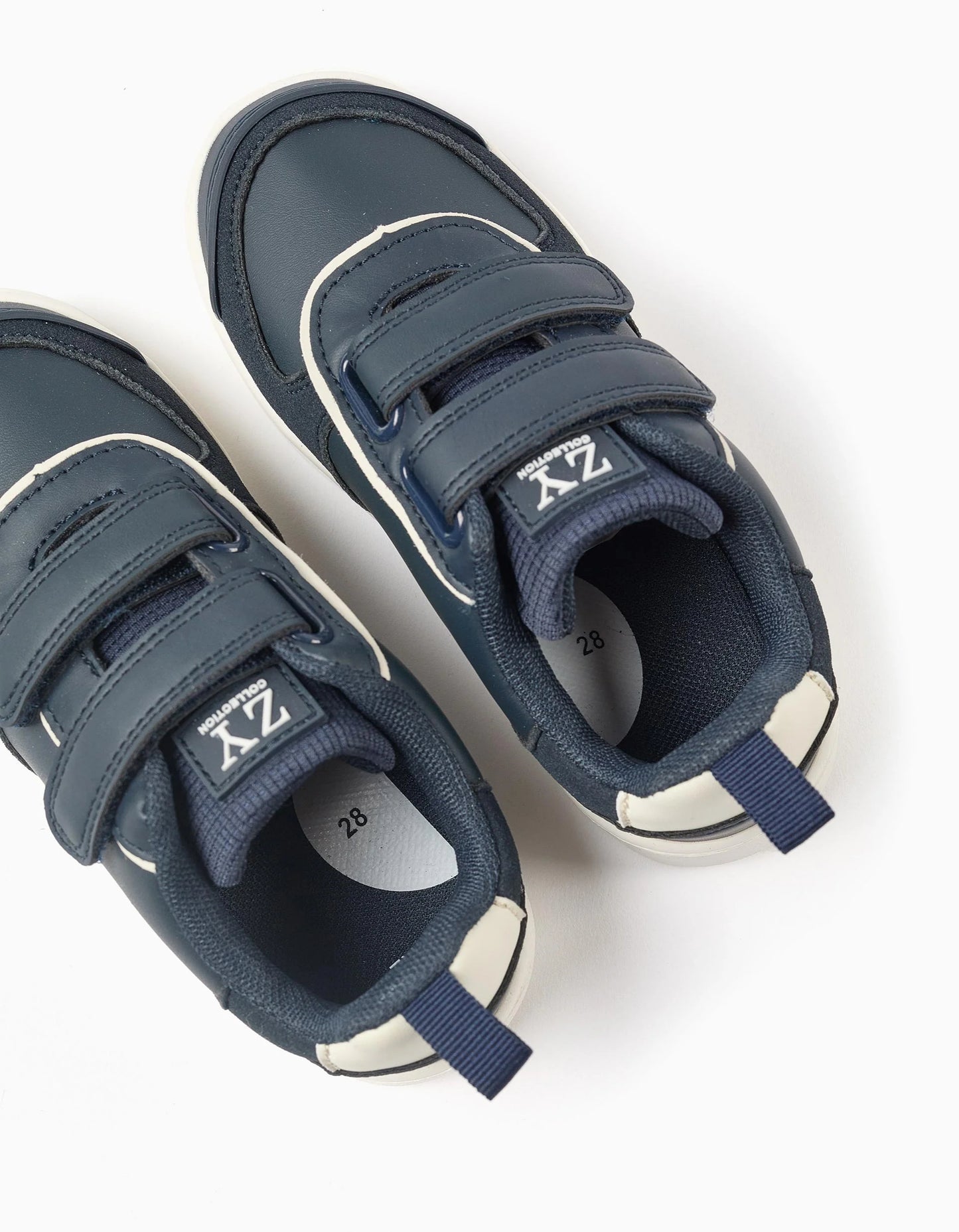 ZY Superlight Runner Combined Casual Trainers for Boys, Dark Blue