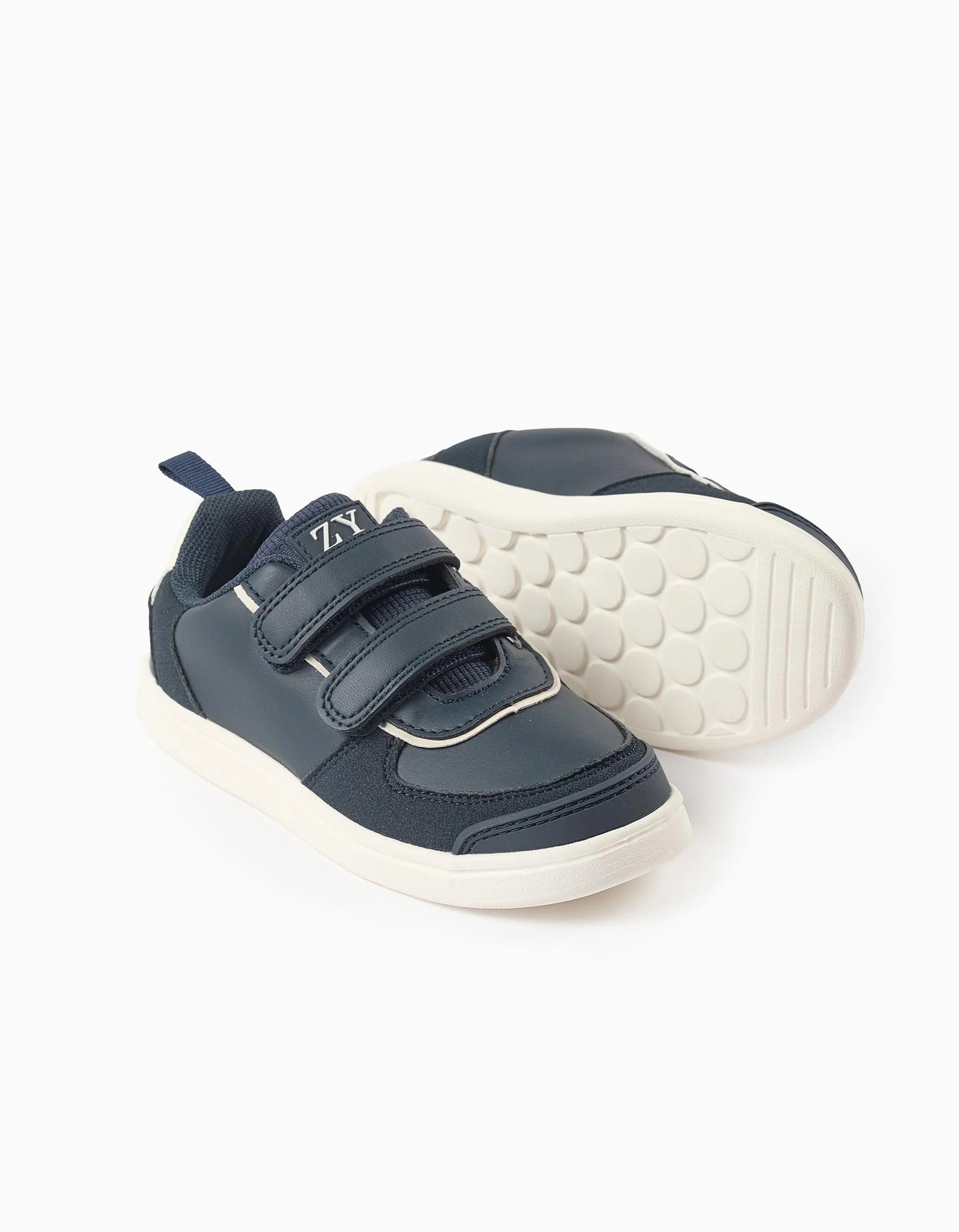 ZY Superlight Runner Combined Casual Trainers for Boys, Dark Blue
