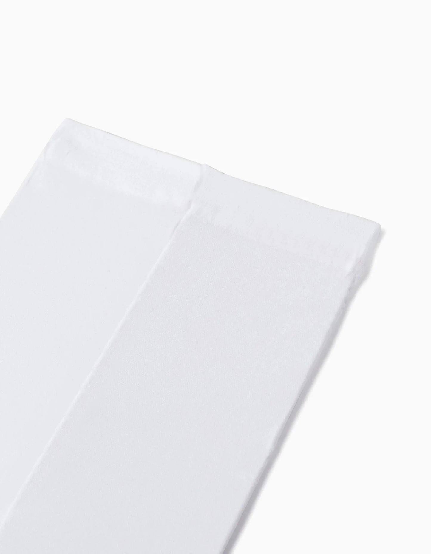 Pack of 2 40Den Microfiber Tights for Baby Girls, White