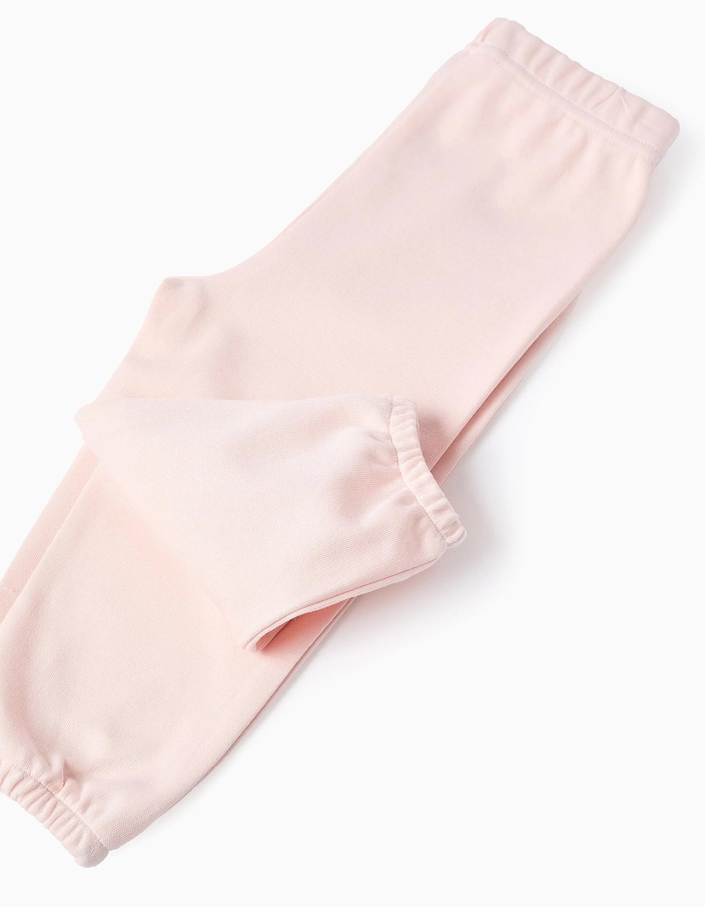 Cotton Pyjamas for Baby Girls 'Family Love', White/Pink