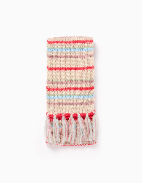 WINTER SCARF, LIGHT GREY