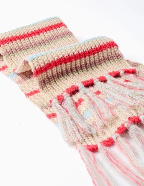 WINTER SCARF, LIGHT GREY
