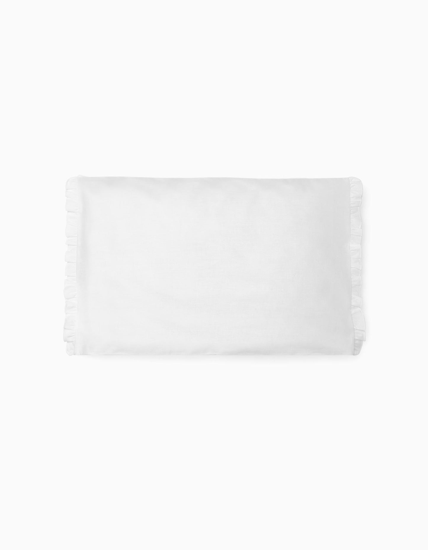 Sheet + Pillow Case Carrycot 80X50cm Essential White