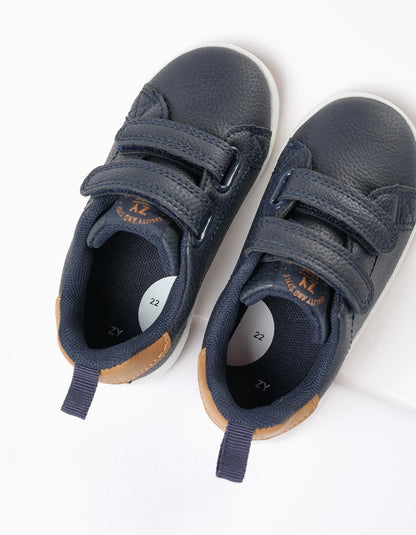 Trainers for Baby Boys 'ZY 1996', Dark Blue/Camel