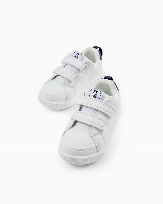 Trainers for Baby Boys 'My First Sneaker - 1996', White/Dark Blue