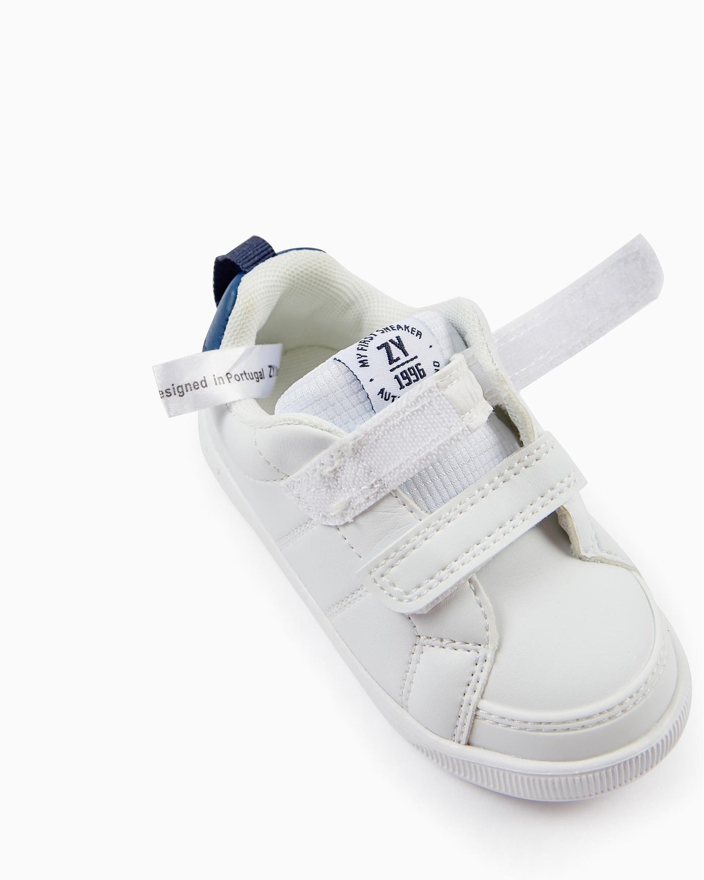 Trainers for Baby Boys 'My First Sneaker - 1996', White/Dark Blue