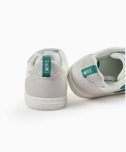Trainers for Babies 'ZY Move', White/Green