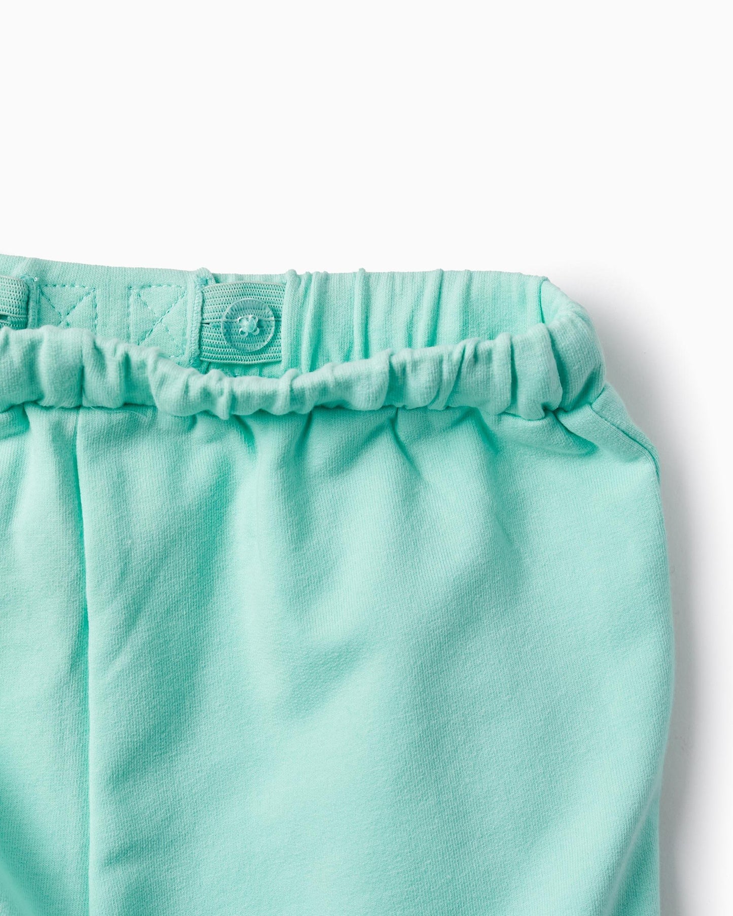 Cotton Shorts for Baby Girls 'Cha Cha Cha', Mint