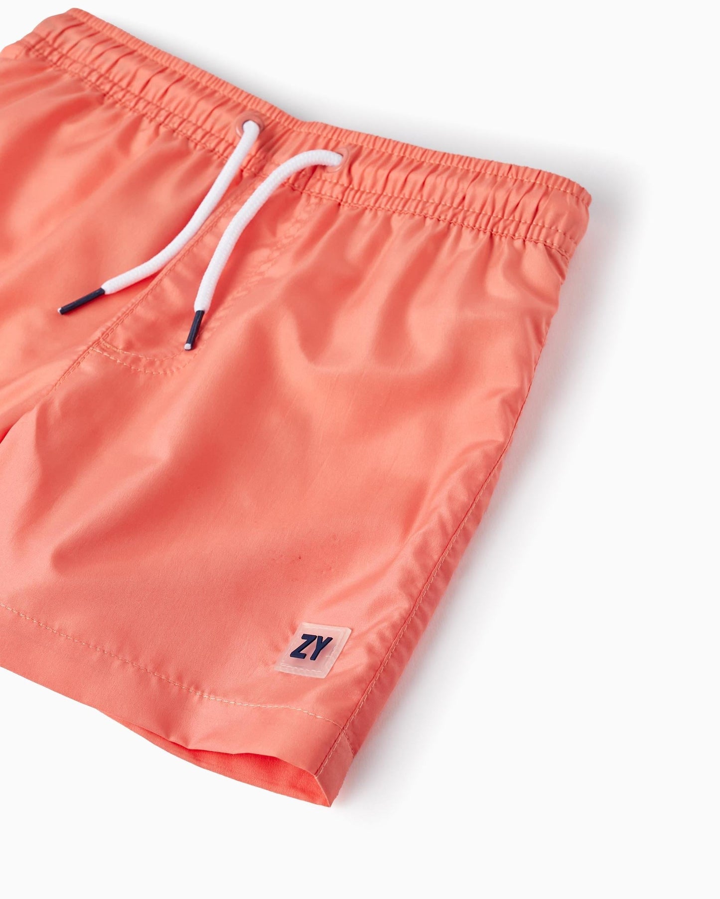 Swim Shorts for Boys 'Fast Dry', Coral