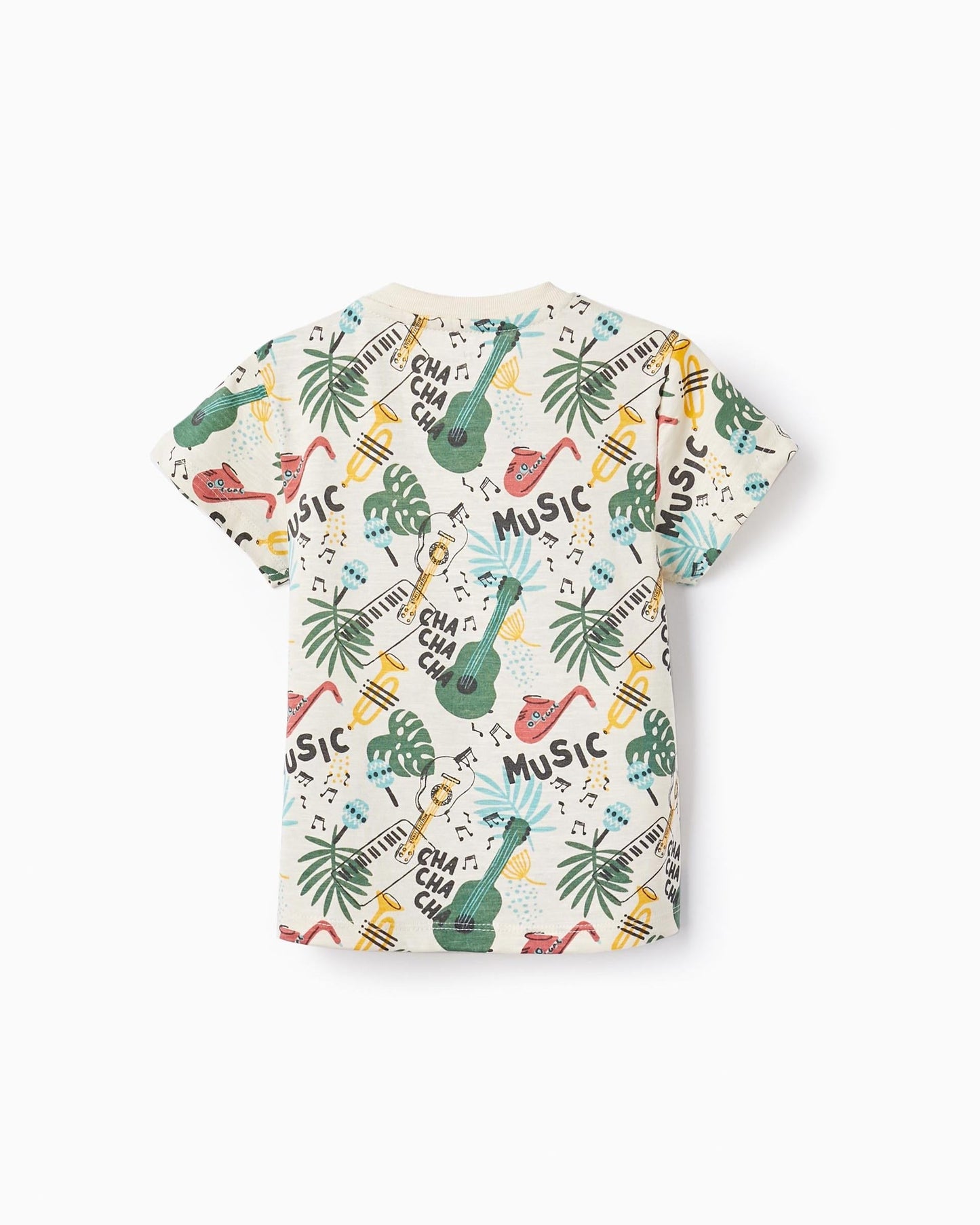 Cotton T-shirt for Baby Boys 'Cuba Music', Multicolour