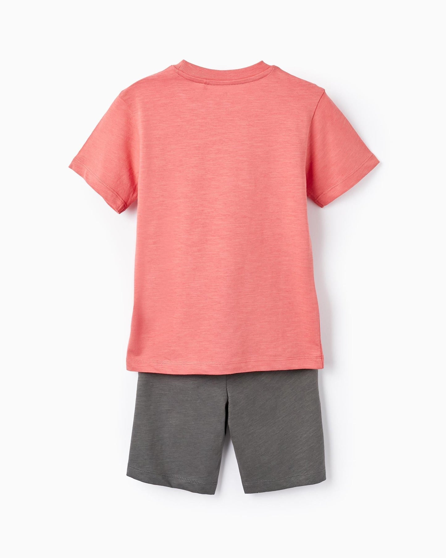 T-shirt + Shorts for Boys 'Living Cuba', Green/Coral