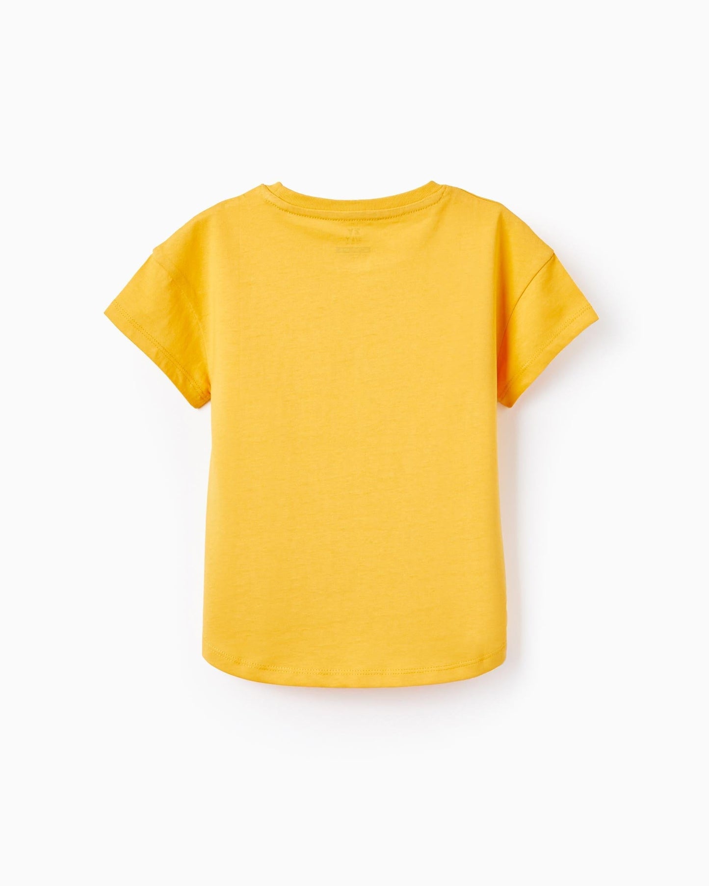 Cotton T-shirt for Girls 'Cuba Vibes', Yellow