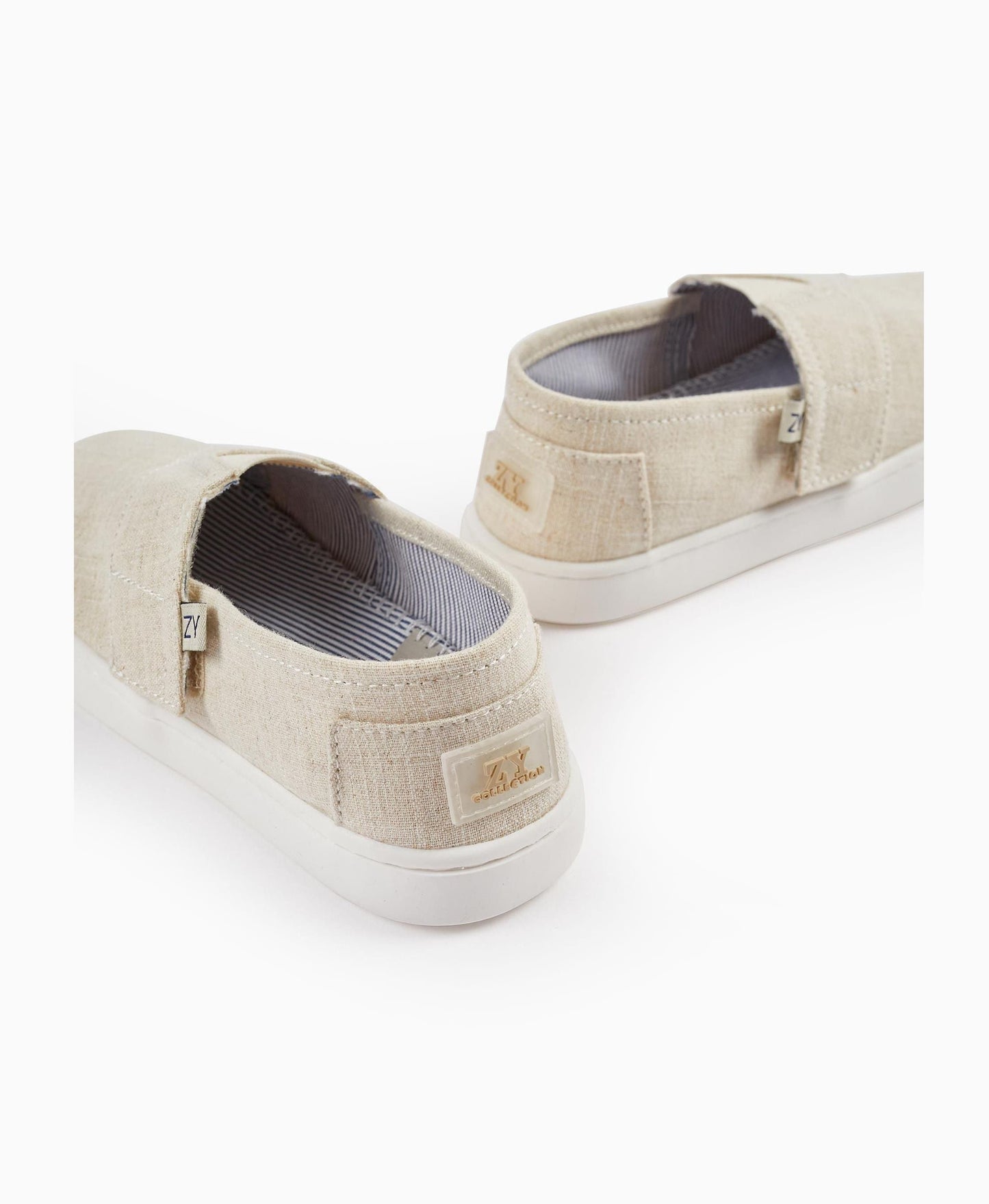 Fabric Espadrilles for Boys, Beige