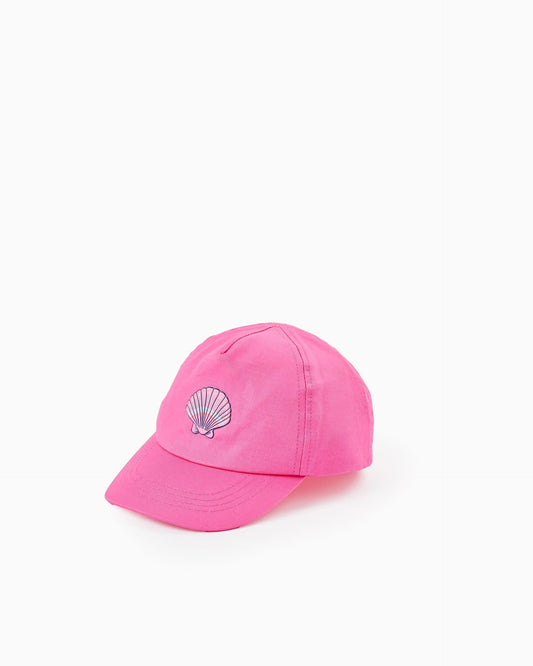 Cotton Cap for Girls 'Concha', Pink