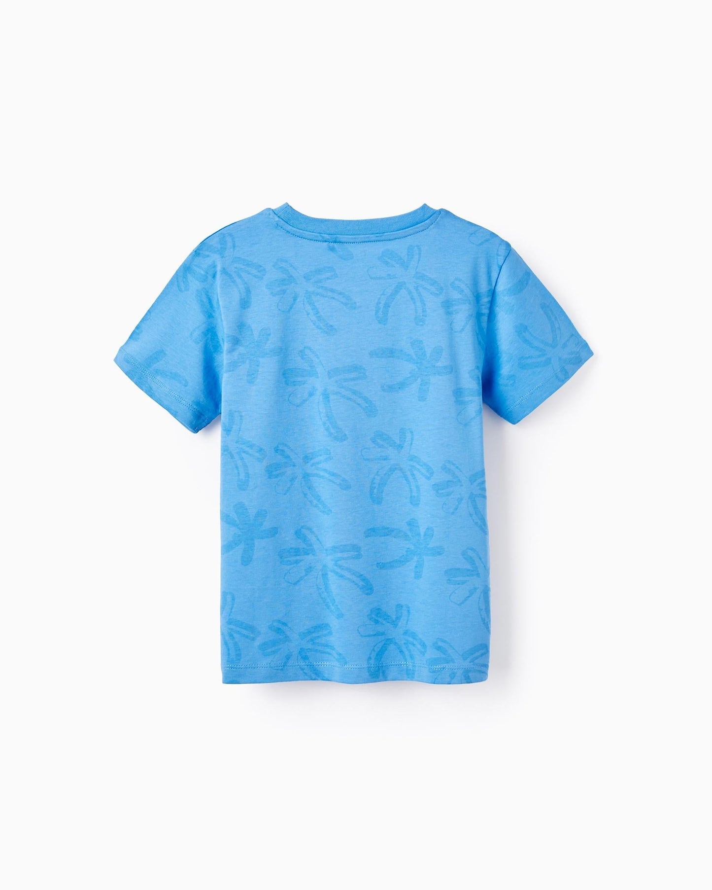 2 Cotton T-shirts for Boys 'Tropical', Blue