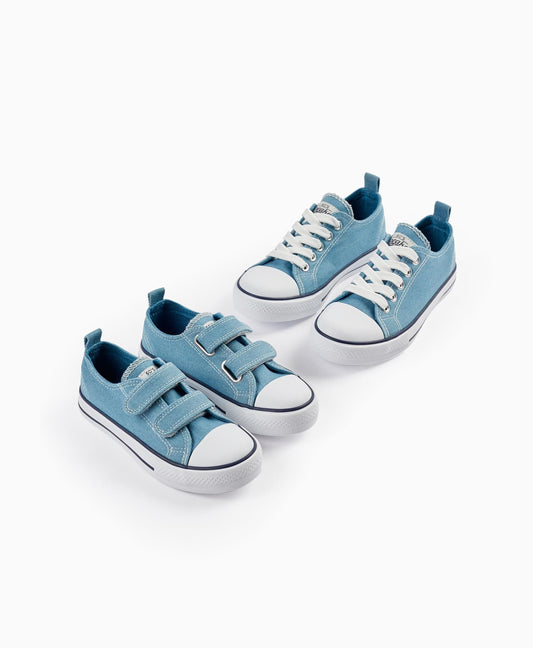 Denim Trainers for Children '50s Sneaker', Blue
