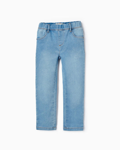 Jeggings for Girls, Light Blue