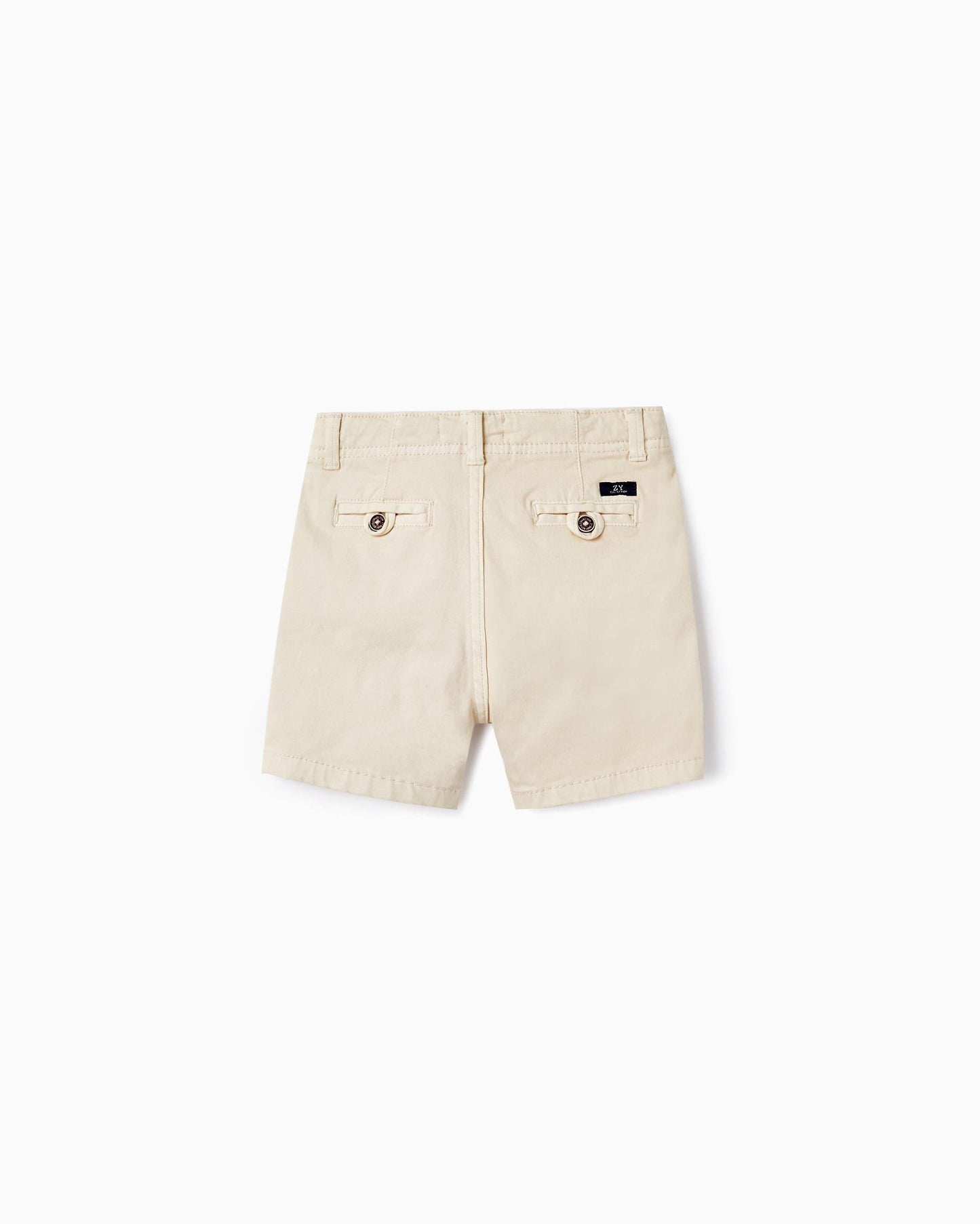 Chino Twill Shorts for Baby Boys, Beige