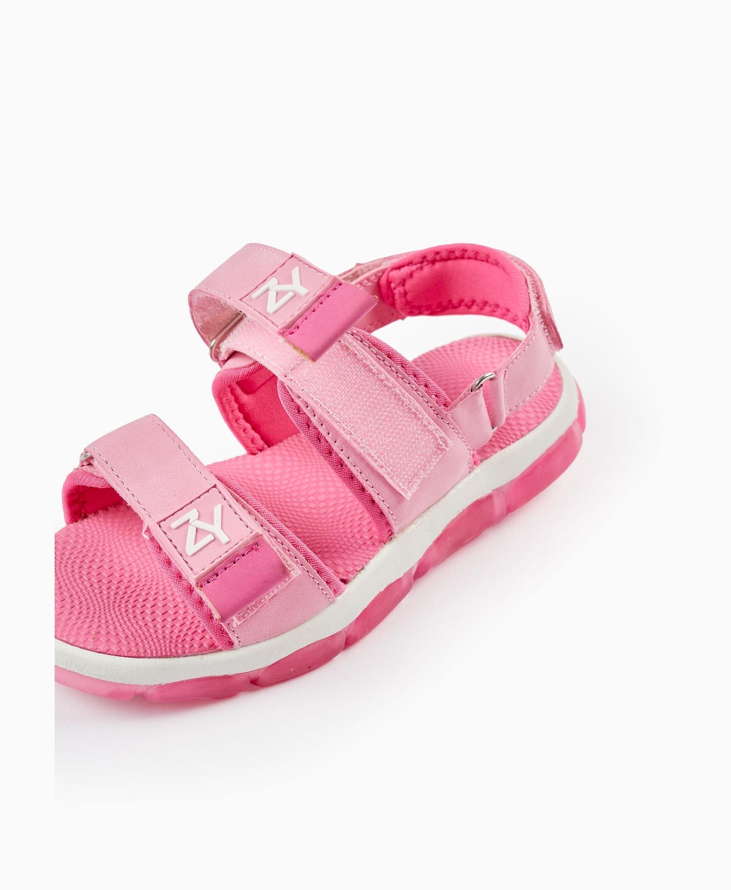 Sandals with Lights for Girls 'Superlight ZY', Pink