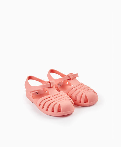 Rubber Sandals for Girls 'Jellyfish', Pink
