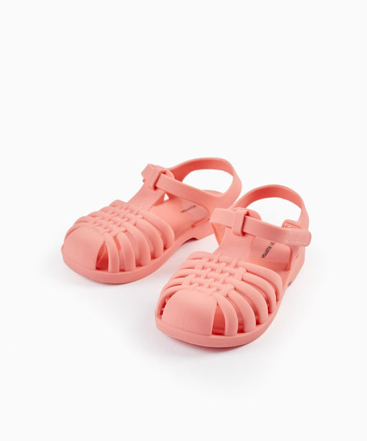 Rubber Sandals for Baby Girls 'Jellyfish', Pink