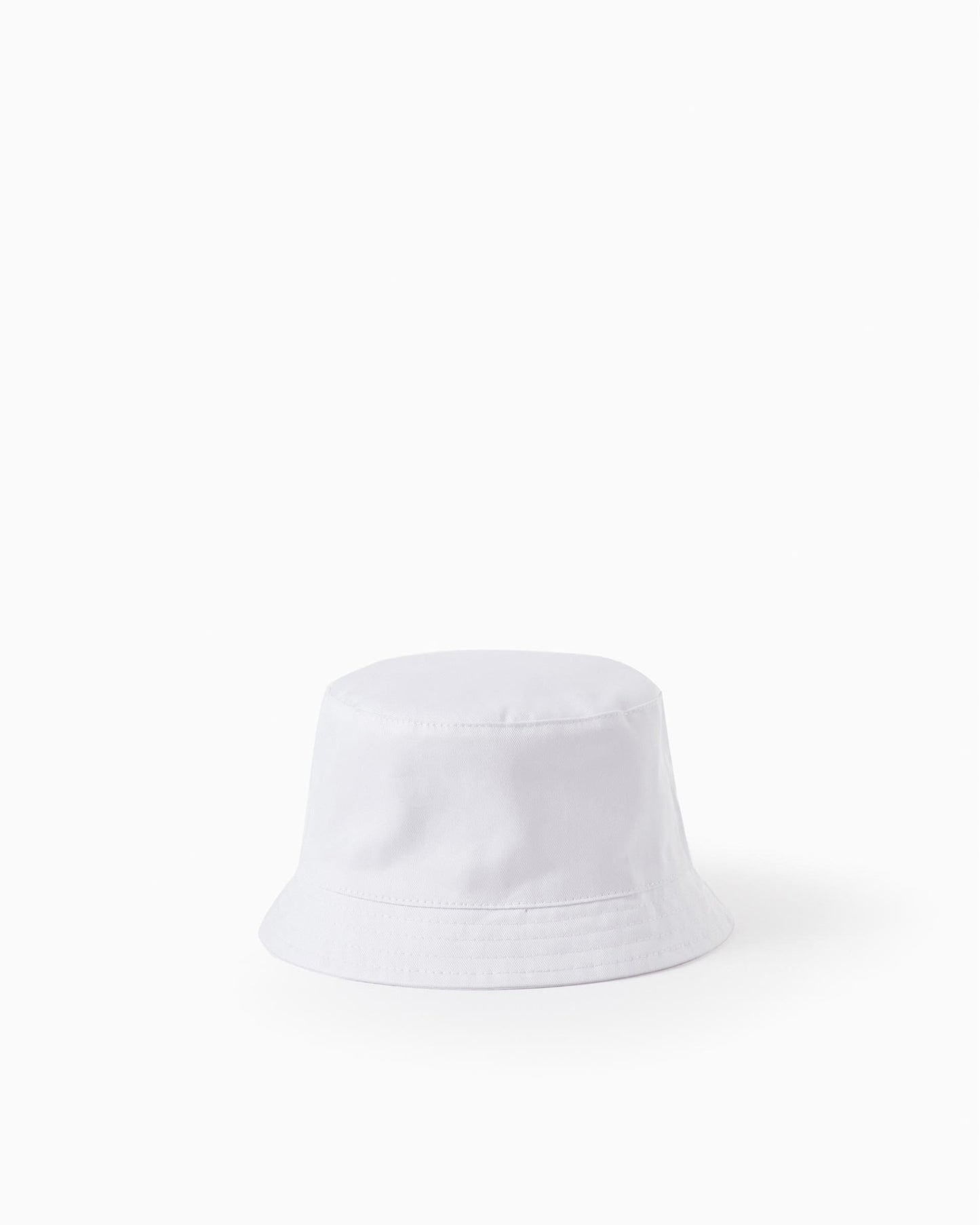 Twill Hat for Baby and Child, White