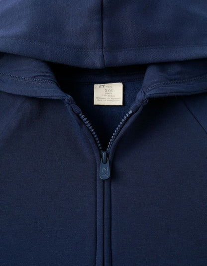 Tracksuit with Ruffles for Girls, Dark Blue