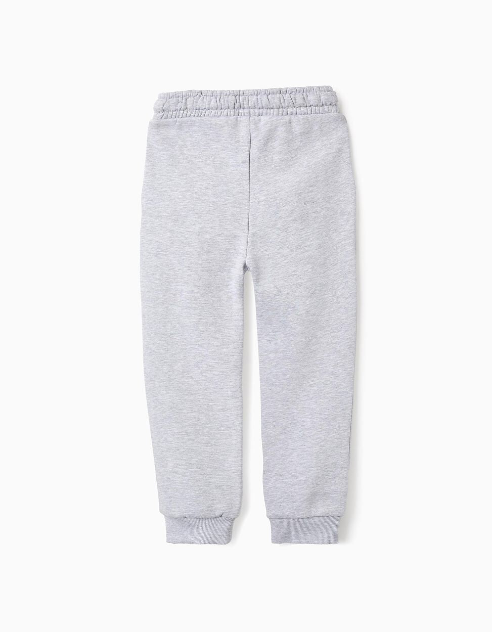 Fleece Cotton Joggers for Boys 'ZY Paris', Grey