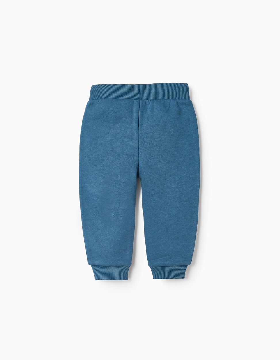 Joggers for Baby Boys 'Let's Go', Turquoise