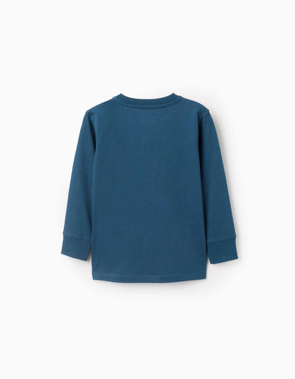 Long Sleeve T-shirt for Boys 'In Art', Turquoise