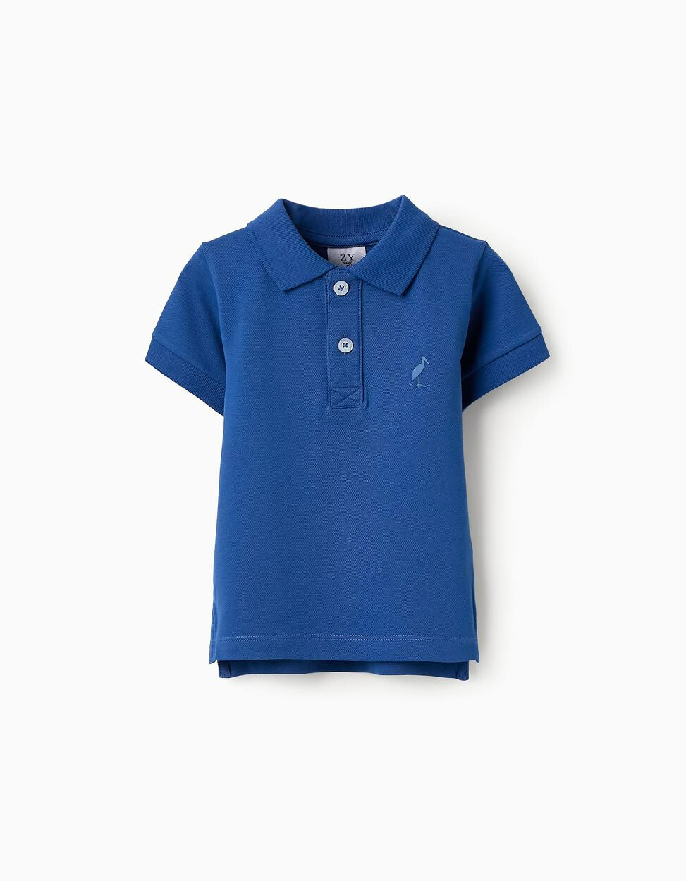 Cotton Polo for Baby Boys, Blue