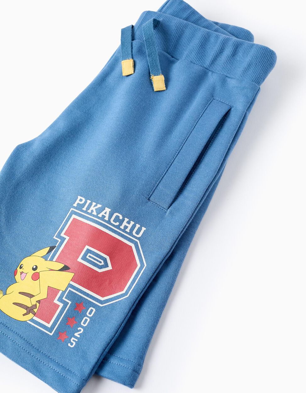 Cotton Shorts for Boys 'Pikachu', Blue