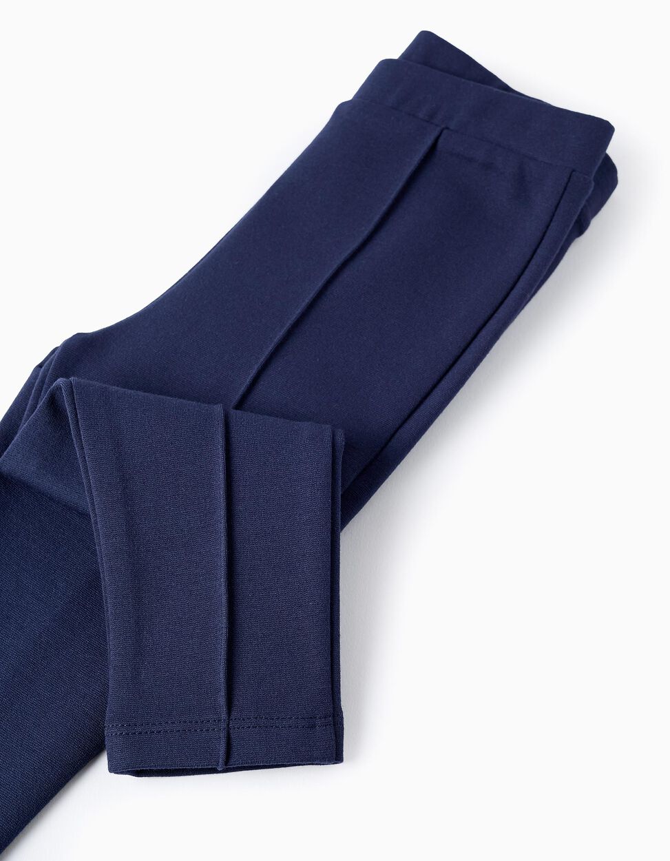 Ponte Roma Trousers for Baby Girls, Dark Blue