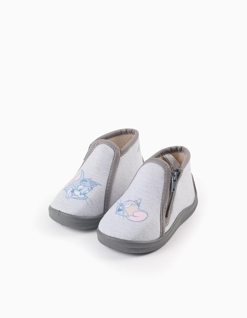 Slippers for Baby Boys 'Tom & Jerry', Grey