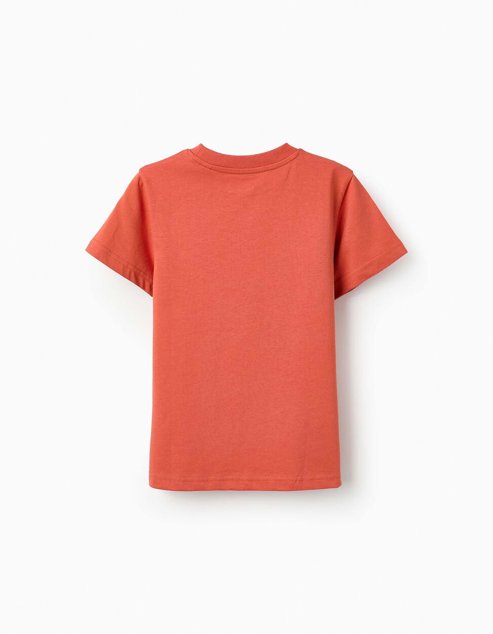 Cotton T-shirt for Boys 'Car', Orange