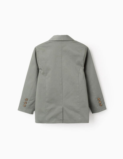 Sateen Blazer for Boys, Green
