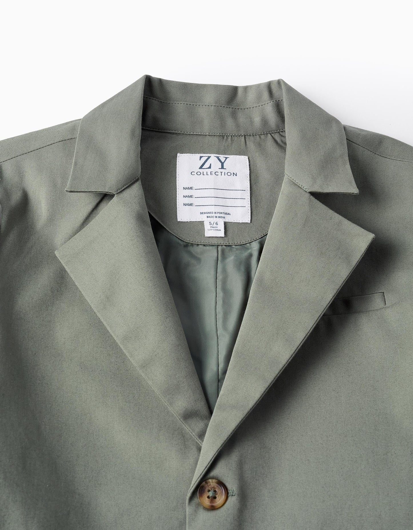 Sateen Blazer for Boys, Green