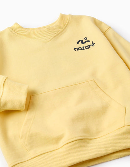 Sweatshirt with Kangaroo Pocket for Baby Boys 'Amar', Nazaré