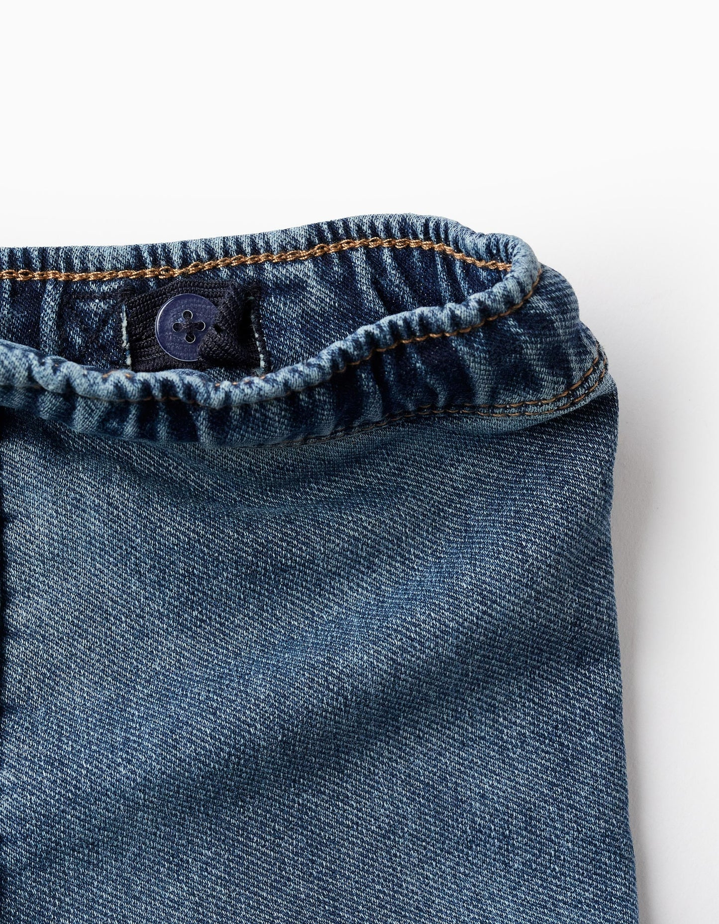 Cargo Denim Trousers for Baby Boys, Blue