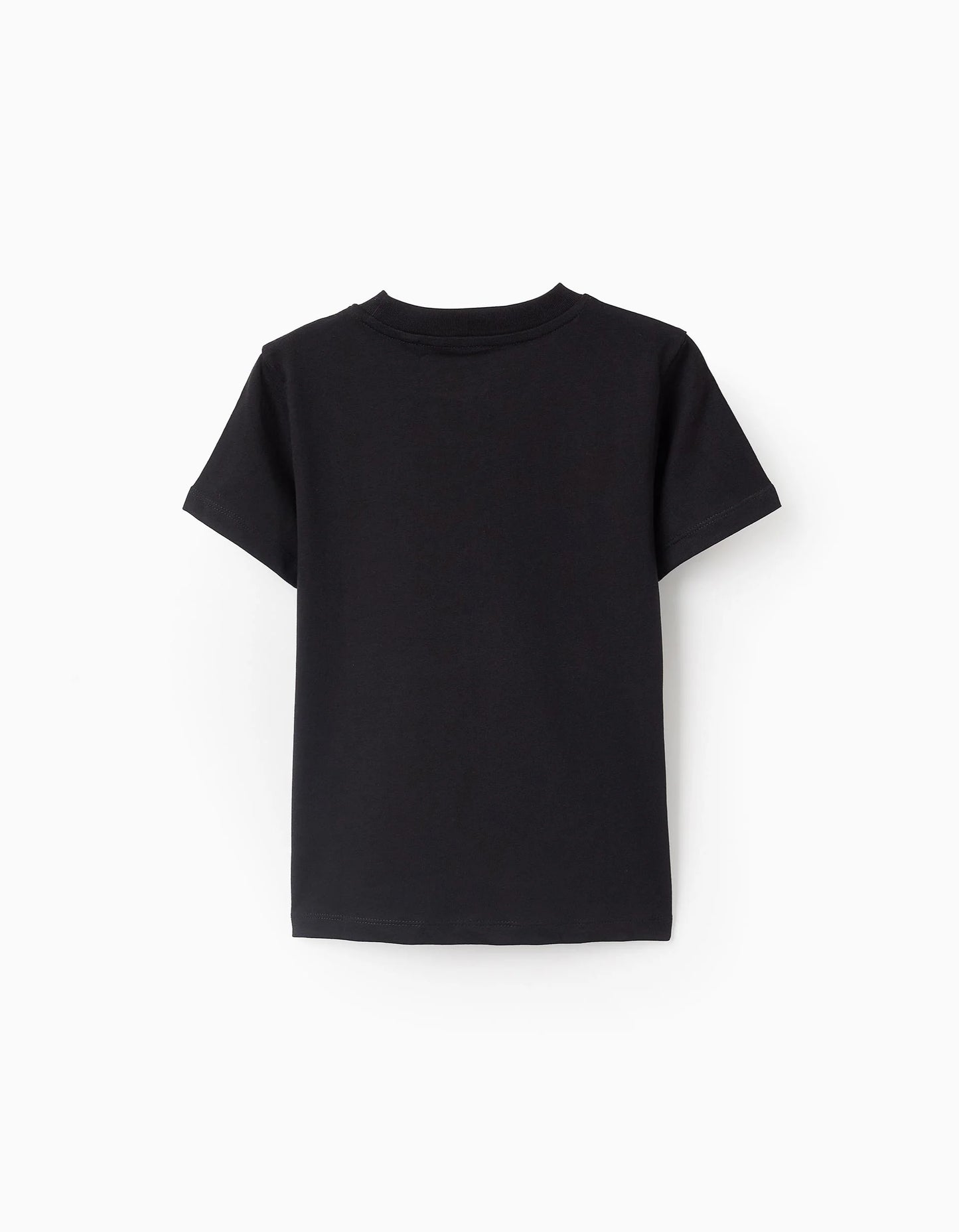Cotton T-shirt for Boys 'Batman', Black