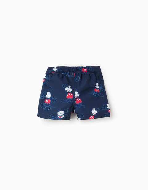 Swim Shorts for Baby Boys 'Mickey', Dark Blue