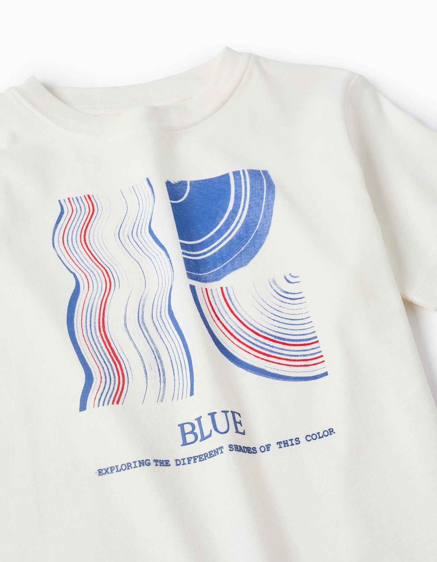 T-shirt for Boys 'Blue', White