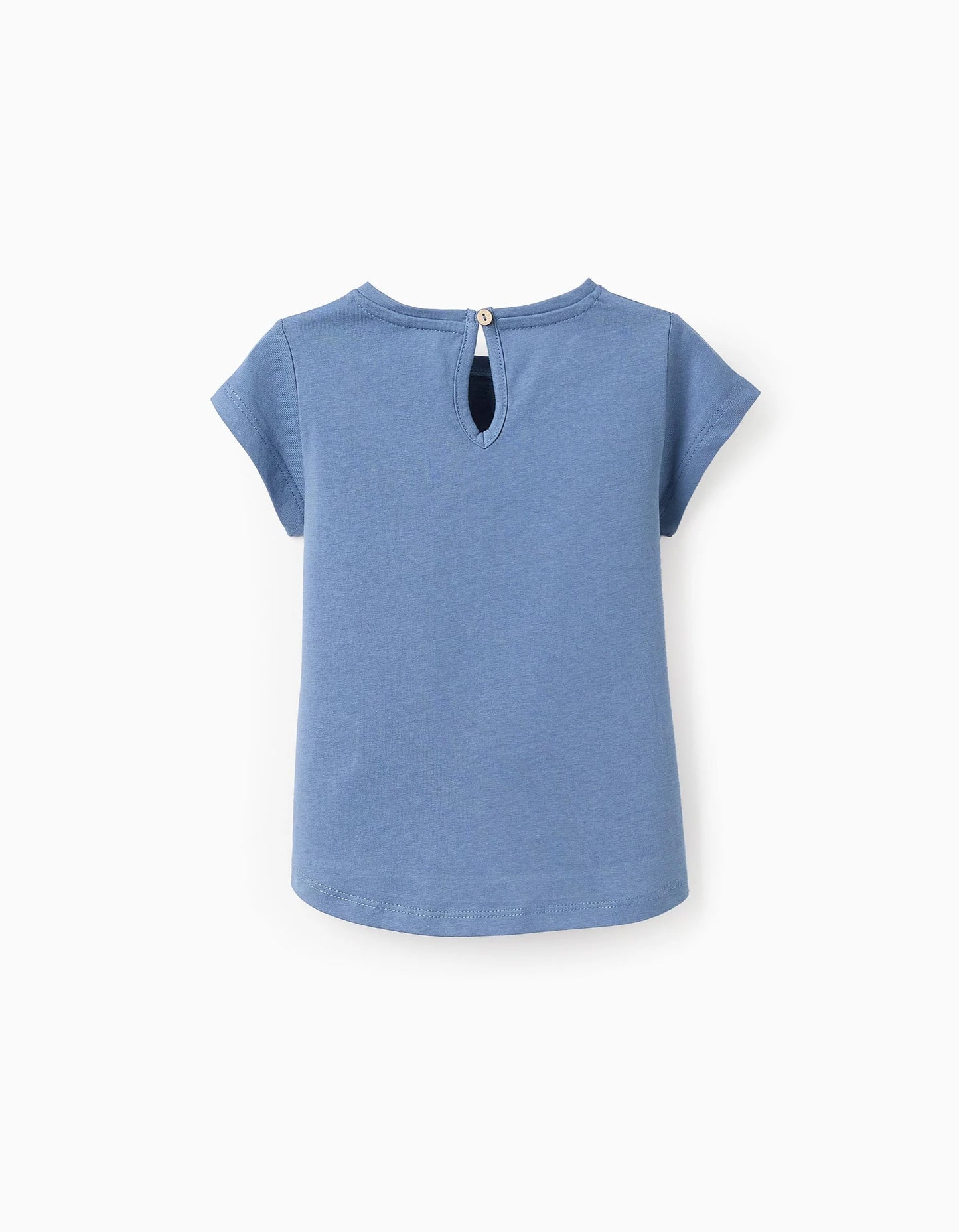 Cotton T-shirt for Baby Girls 'Formosa', Blue