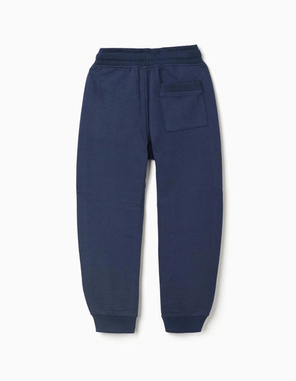 Joggers with Sealed Pockets for Boys 'Slim', Dark Blue