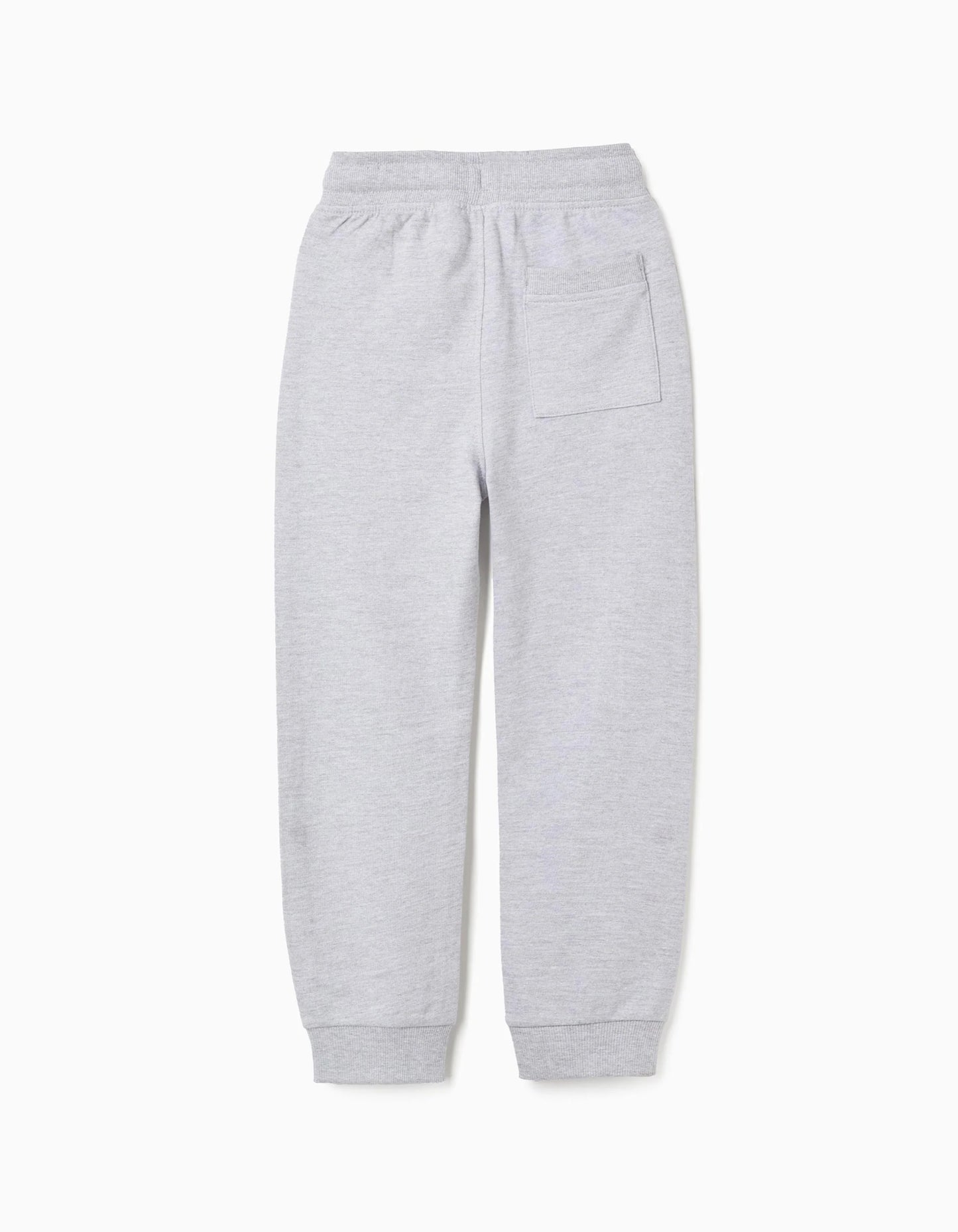 Boys' Slim Joggers with Sealed Pockets, Gray