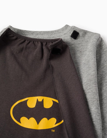 Pyjama with Removable Hood for Boys 'Batman', Grey