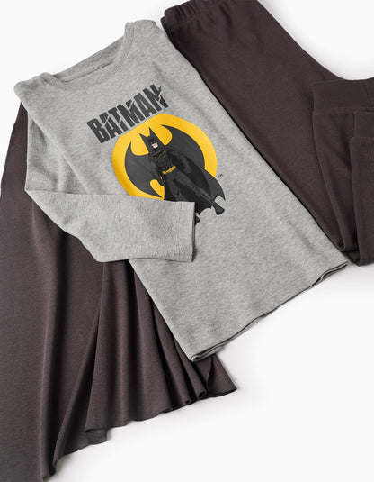 Pyjama with Removable Hood for Boys 'Batman', Grey