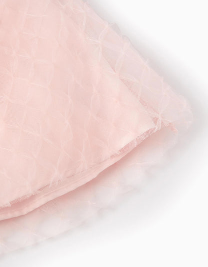 Tulle Dress for Baby Girls, Light Pink