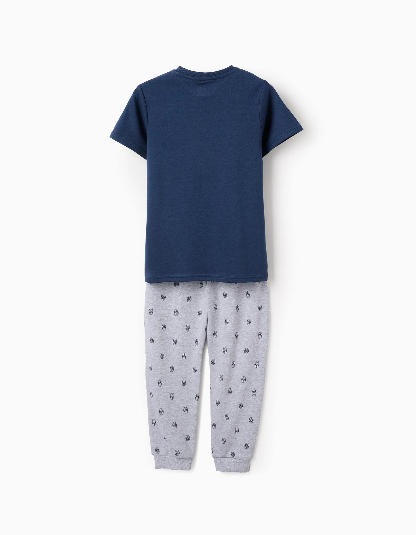 Pyjama Glows in the Dark for Boys 'Spiderman', Grey/Blue