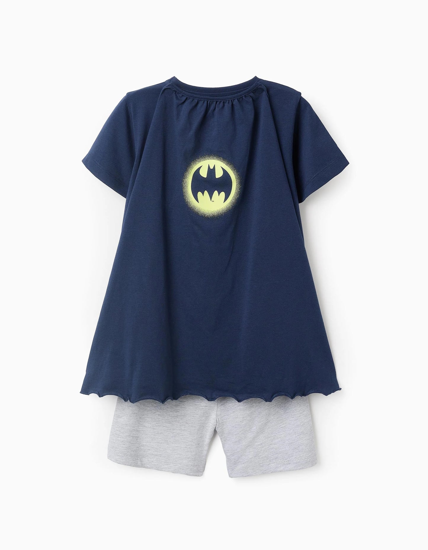 Cotton Pyjamas with Cape for Boys 'Batman', Blue/Grey